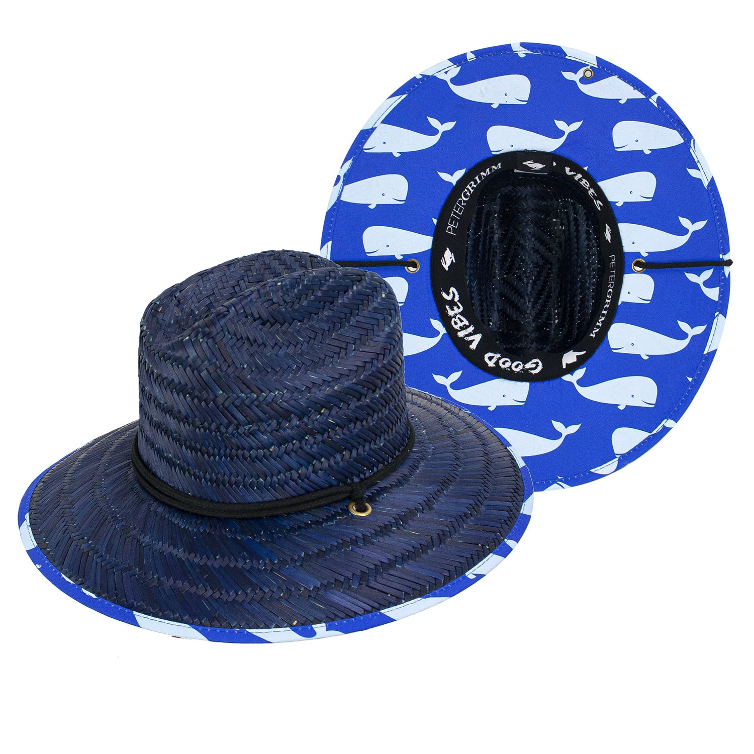 Wallie Junior Straw Lifeguard Hat Doba Default